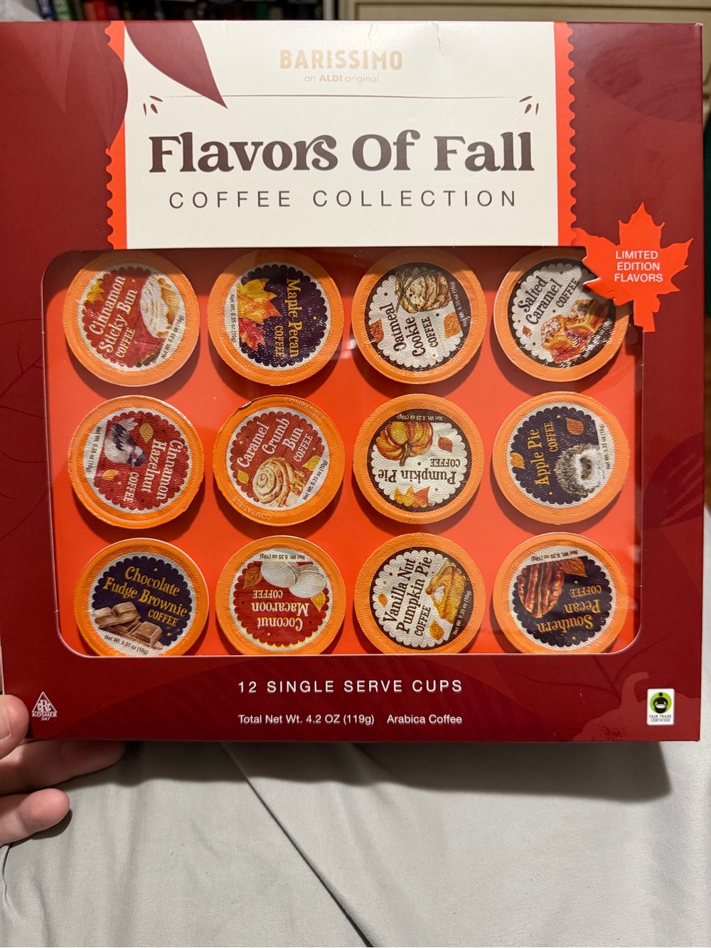Barissimo Flavors of Fall Coffee Single Serve Cups